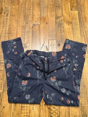 Altamont Navy Floral Drawstring pants